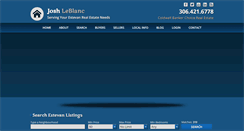 Desktop Screenshot of joshleblanc.ca