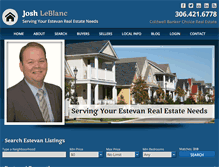 Tablet Screenshot of joshleblanc.ca